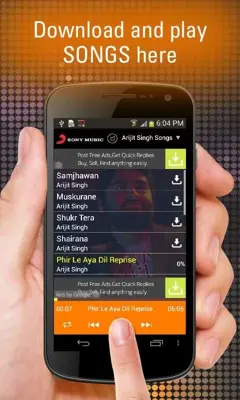 Arijit Singh Songs android App screenshot 2